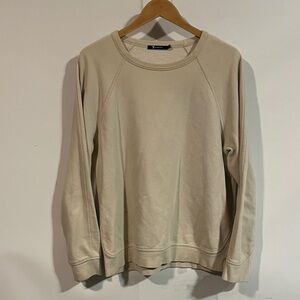 T Alexander wang Cream Crewneck Sweatshirt